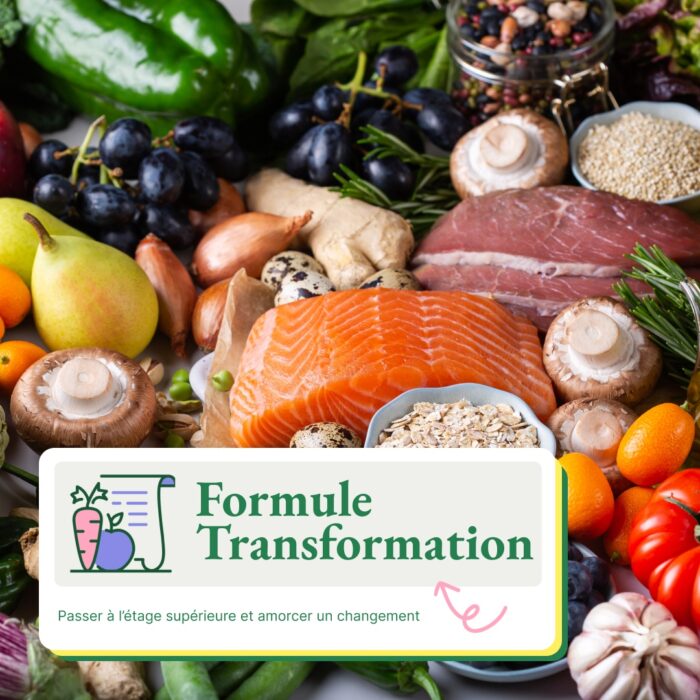 Formule Transformation – 4 semaines